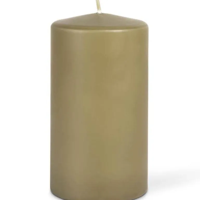 Kubbelys 8x15 cm mørk oliven
