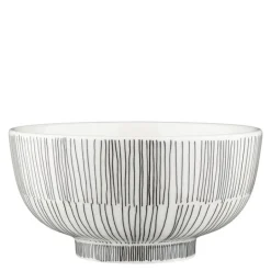 Kukat Puhkeavat skål 30 cl hvit/svart