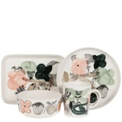 Kukkamaa skål 13 cm grønn