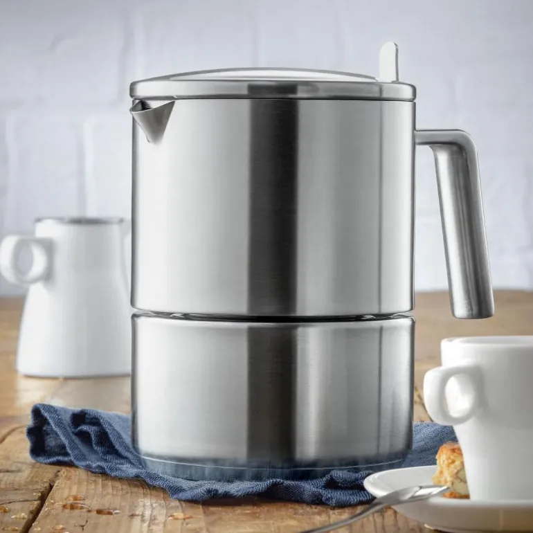 Kult espressokanne 6 kopper matt