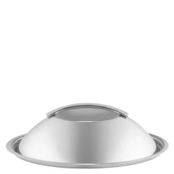 Kuppellokk 20 cm rustfritt stål