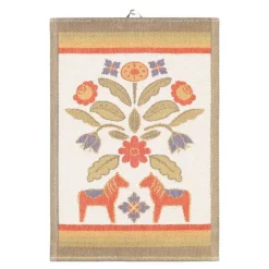 Kurbitsblom håndkle 35x50 cm