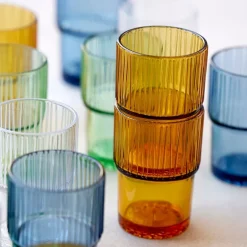 Kusintha kaffeglass 38 cl 4 stk blå