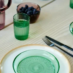 Kusintha vannglass 28 cl 4 stk grønn