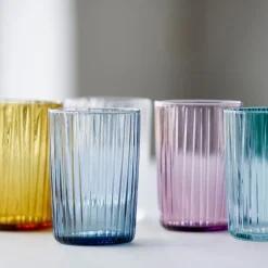 Kusintha vannglass 28 cl 4 stk grønn