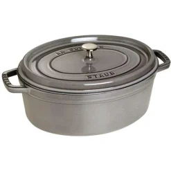 La Cocotte oval gryte 31 cm 5,5L grå