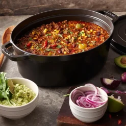 La Cocotte oval gryte 29 cm 4,2L svart