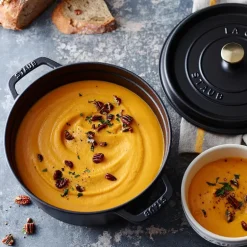 La Cocotte rund gryte 26 cm 5,2L svart