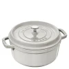 La Cocotte rund gryte 28 cm 6,7L hvit