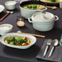 La Cocotte rund gryte 28 cm 6,7L hvit