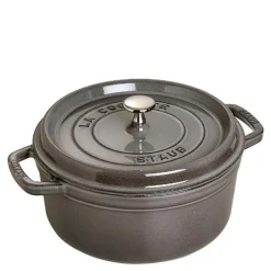 La Cocotte rund gryte 24 cm 3,8L grå