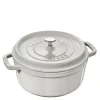 La Cocotte rund gryte 26 cm 5,2L hvit