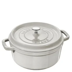 La Cocotte rund gryte 26 cm 5,2L hvit