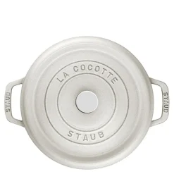 La Cocotte rund gryte 26 cm 5,2L hvit