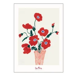 La Poire poster 50x70 cm poppies