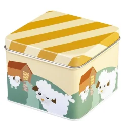 Lam matboks 8x10 cm gul