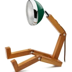 Lampe 40 cm grønn