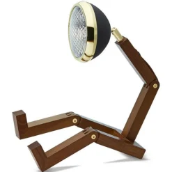 Lampe 39 cm matt svart