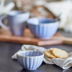 Latina skål 9 cm blå