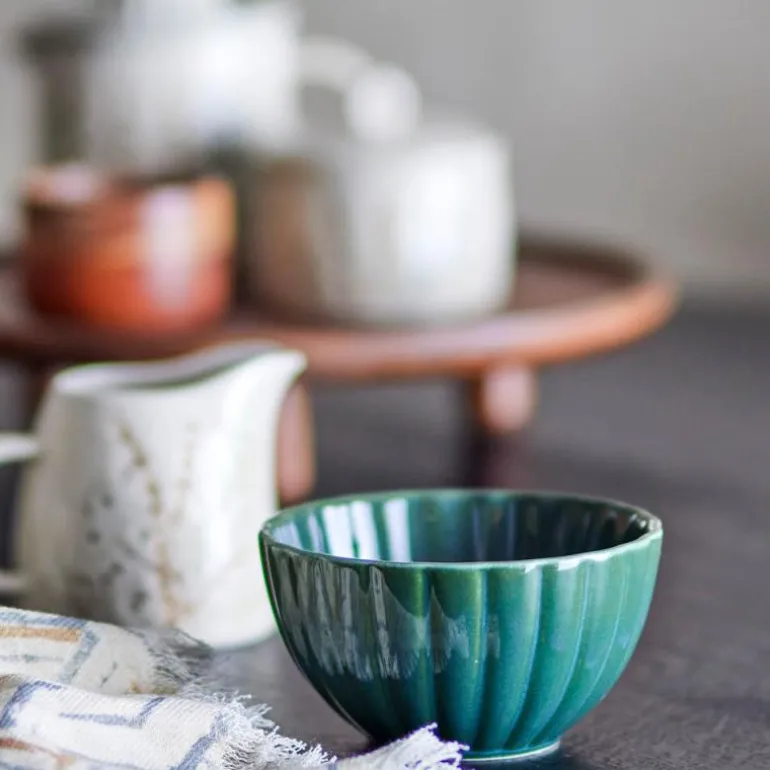Latina skål 12 cm grønn