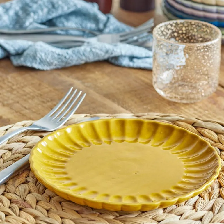 Latina tallerken 20 cm gul