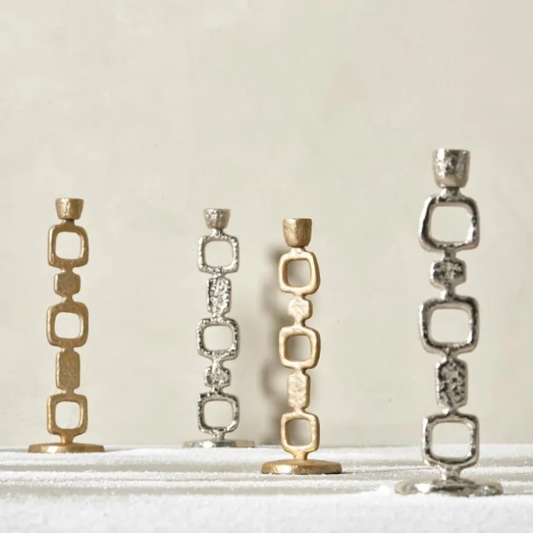 Lavillia lysestake 31,5 cm sølv