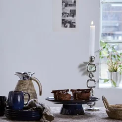 Lavillia lysestake 40,5 cm sølv