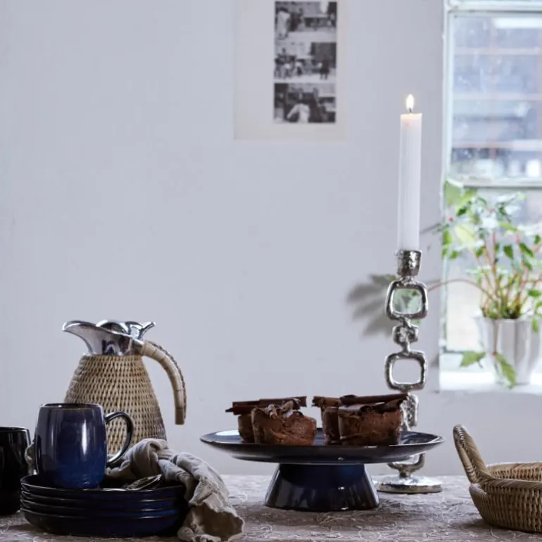 Lavillia lysestake 40,5 cm sølv