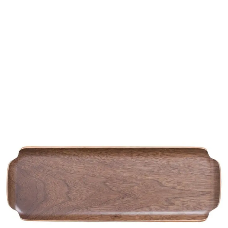 Leaf trebrett vann- og oljeavvisende 33x11,5 cm valnøtt