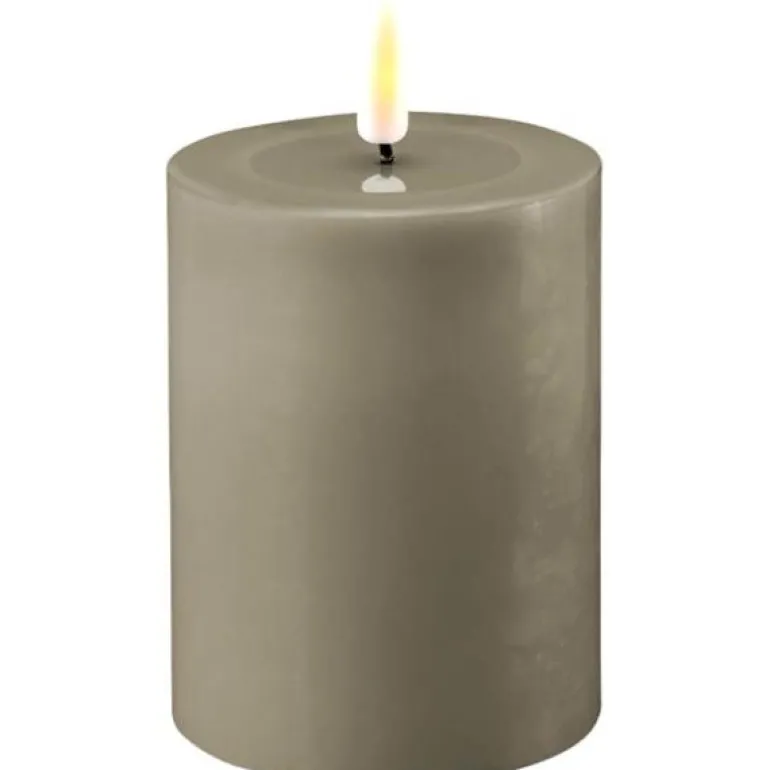 LED kubbelys 7,5×10 cm sand