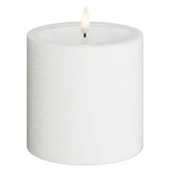 LED kubbelys 10 x 10 cm hvit