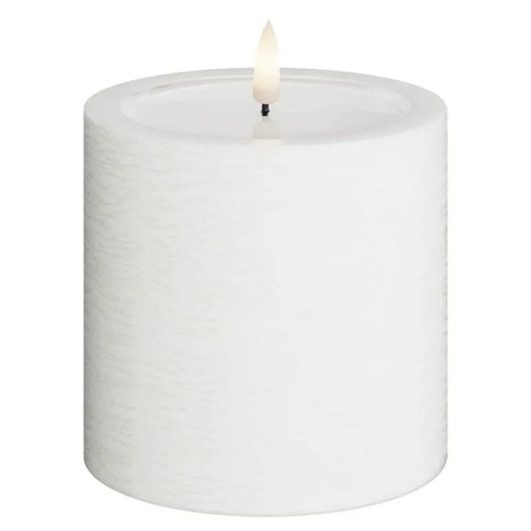 LED kubbelys 10 x 10 cm hvit