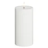 LED kubbelys 7,5 x 15 cm hvit