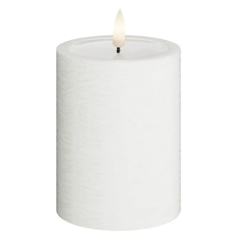 LED kubbelys 7,5 x 10 cm hvit