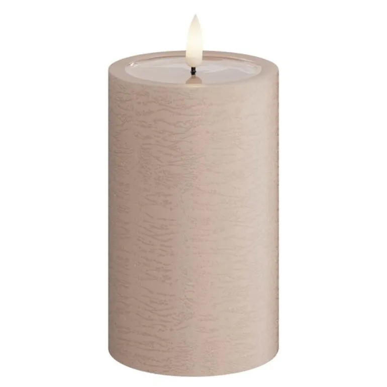 LED kubbelys 7,5 x 12,5 cm rose