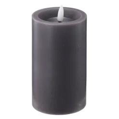 LED kubbelys 7,5x12,5 cm dark gray