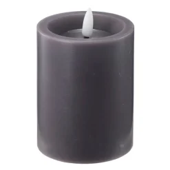 LED kubbelys 7,5x10 cm dark gray