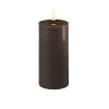 LED kubbelys 5x15 cm mokka