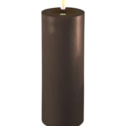 LED kubbelys 7,5x20 cm mokka