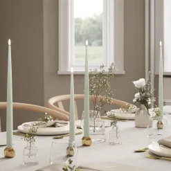 LED lakklys 2,2 x 28 cm 2 stk salvie grønn