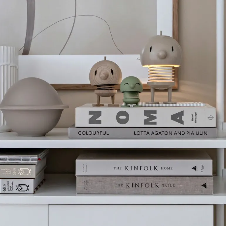 LED lampe stor 15 cm latte