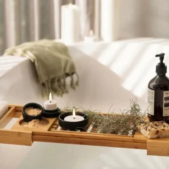 LED telys 3,9x2,1 cm hvit