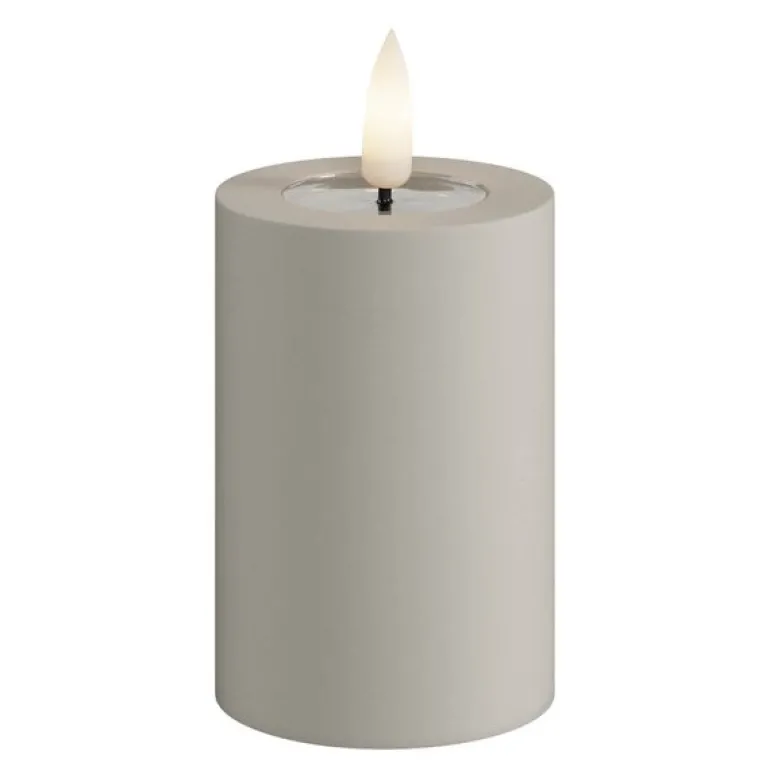 LED utendørs kubbelys 5 x 7,5 cm sand