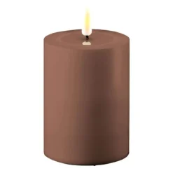 LED utendørslys 10x7,5cm mocca