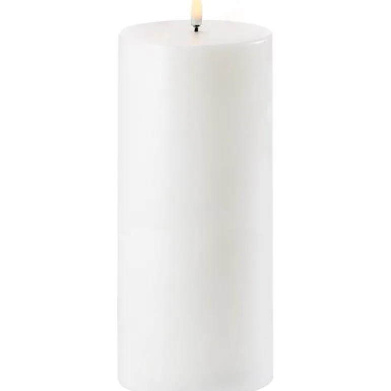 LED-lys 25x10 cm hvit