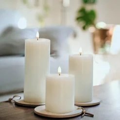 LED-lys 25x10 cm hvit