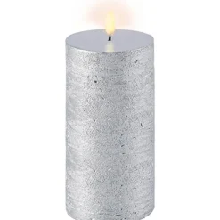 LED-lys 15x8 cm sølv