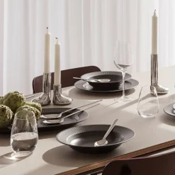 Legio Nova dyp tallerken 25 cm svart