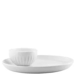 Legio Nova eggeglass hvit