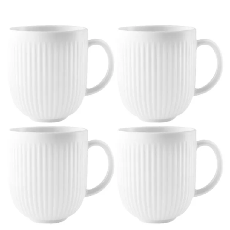 Legio Nova krus 38 cl 4 stk hvit